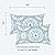 LVTXIII Outdoor/Indoor Lumbar Pillow Cases, Tropical Patio Lumbar Pillow Covers ONLY, Decorative Lumbar Cushion Cases for Home Garden Balcony Back Yard, 12 x 20 Inch, Pack of 2, Delancey Lagoon
