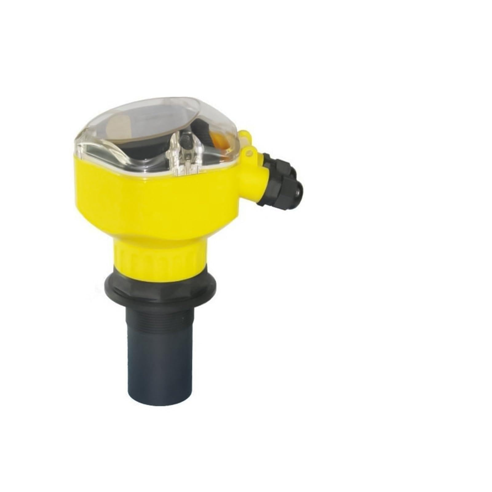 Medidor de flujo ultrasónico canal/drenaje abierto, medidor agua río Sensor líquido RS485 (opcional) 4-20 mA, transmisor sin contacto Fácil de configurar(Integrated RS485)