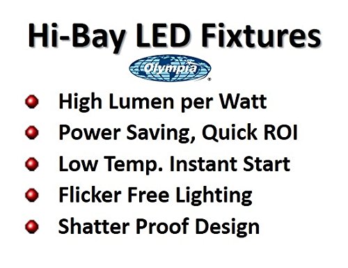 150W High-Bay LED Lamp 5500K E39-30° Beam Angle-Replacement for 800W HID (MH. HPS, MVP)