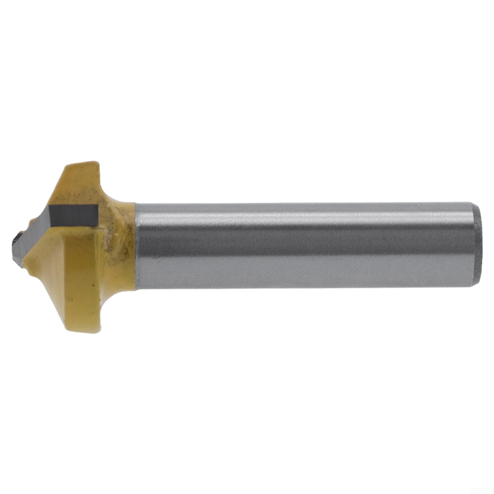Broca de chaflán de cabeza plana para carpintería, forma de V de 108/135 grados, material de carburo (135 grados)