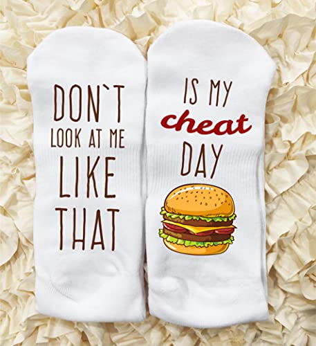 Funny Food Socks, Cheat Day Fun Gift for Men and Women2