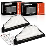 A-Premium 2-PC Cabin Air Filter with Activated Carbon Compatible with Mercedes-Benz S320 S420 S500