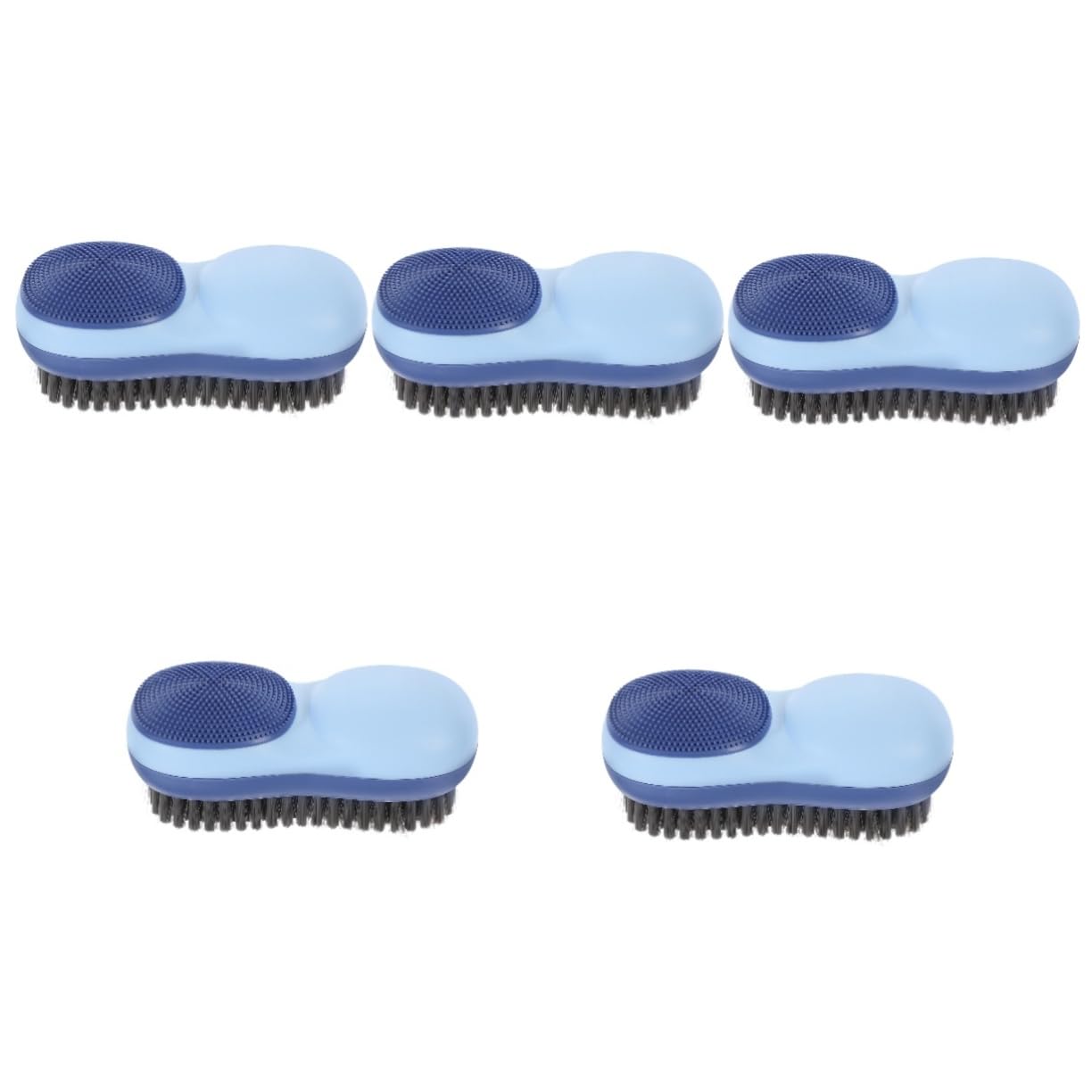 Brosse de nettoyage multifonctionnelle Healvian en lot de 5 pièces pour vêtements et chaussures