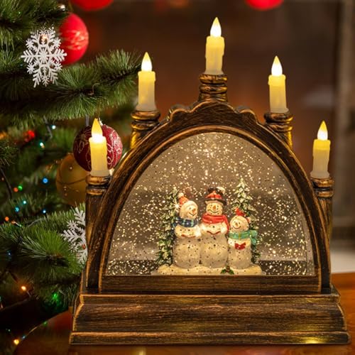 Linternas cantoras USB con escenas musicales navideñas para regalar en Reyes y Navidad 8