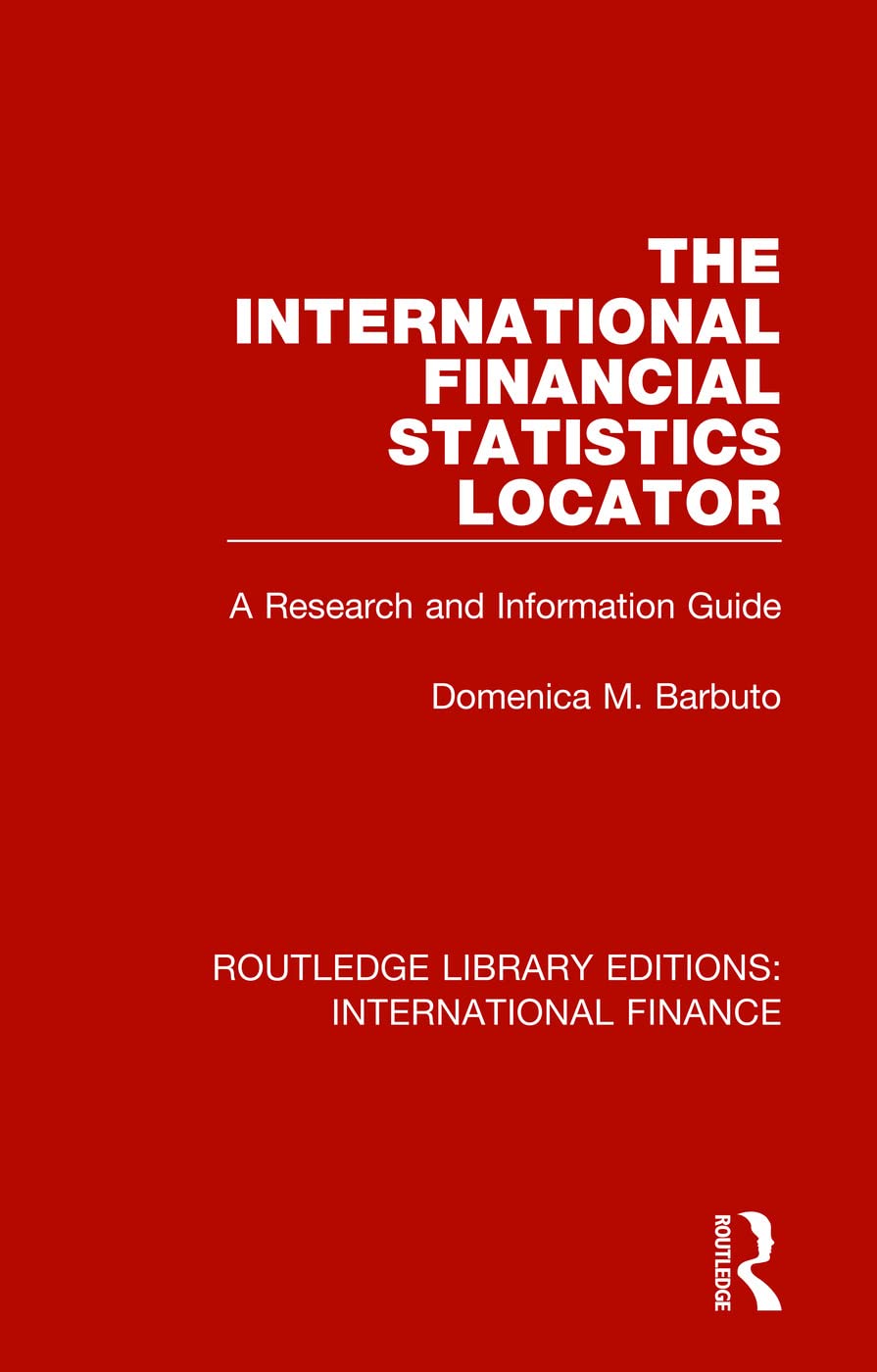The International Financial Statistics Locator (Routledge Library Editions: International Finance)