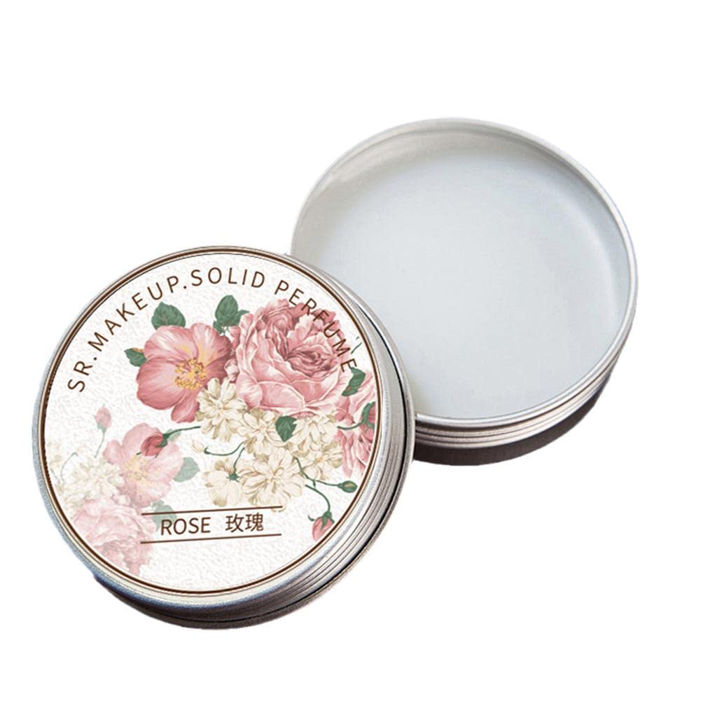 Solid Perfume Stick Floral Essence Portable Travel Perfumes for Womens Fragrances Long Lasting Pocket Balm Perfume Stick Natural