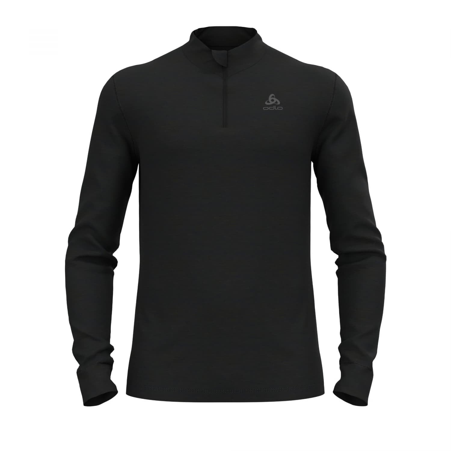 Odlo Męska koszulka Bl Top Turtle Neck L/S Half Zip Merino 200 Undershirt (1 opakowanie)