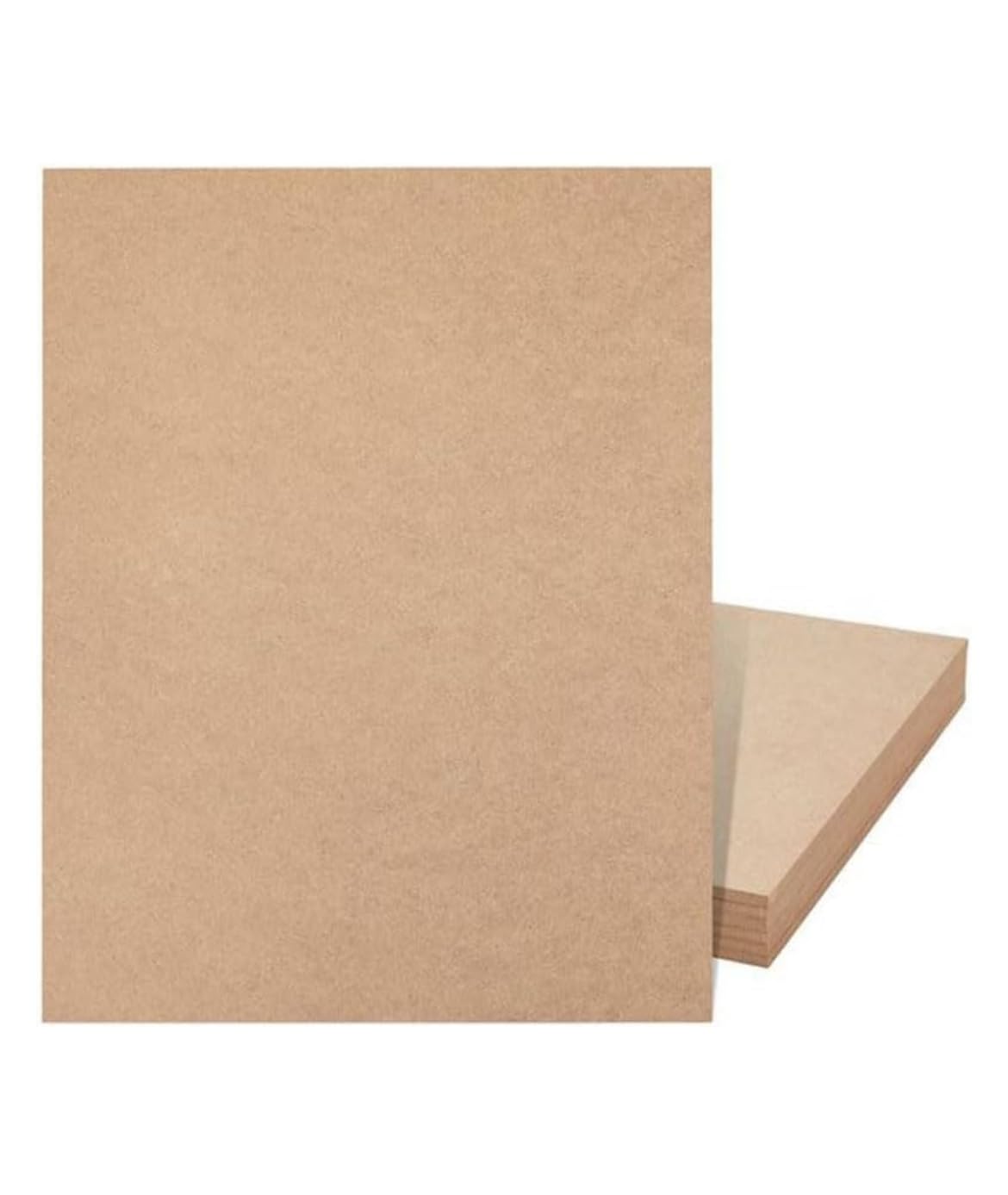 3mm Mdf 12 pieces rectangular 30 x 40cm brown