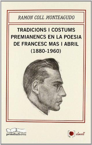 Portada de Tradicions i Costums Premianencs en la Poesia de Francesc Mas i Abril