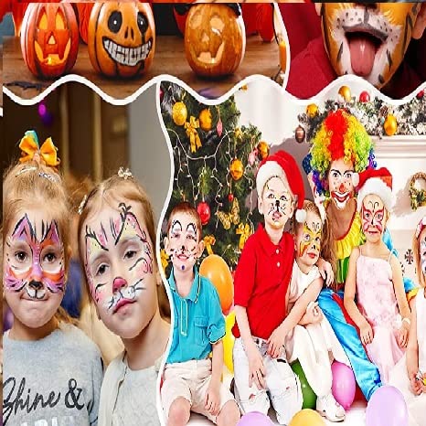 12 colori Matite trucco per viso e corpo, pittura