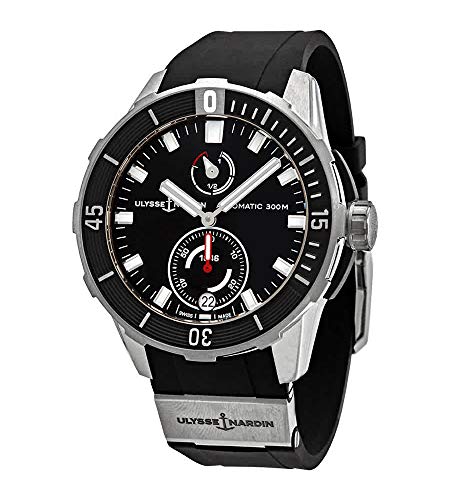 Ulysse Nardin Diver Chronometer Automatic Black Dial Men's Watch 1183-170-3/92