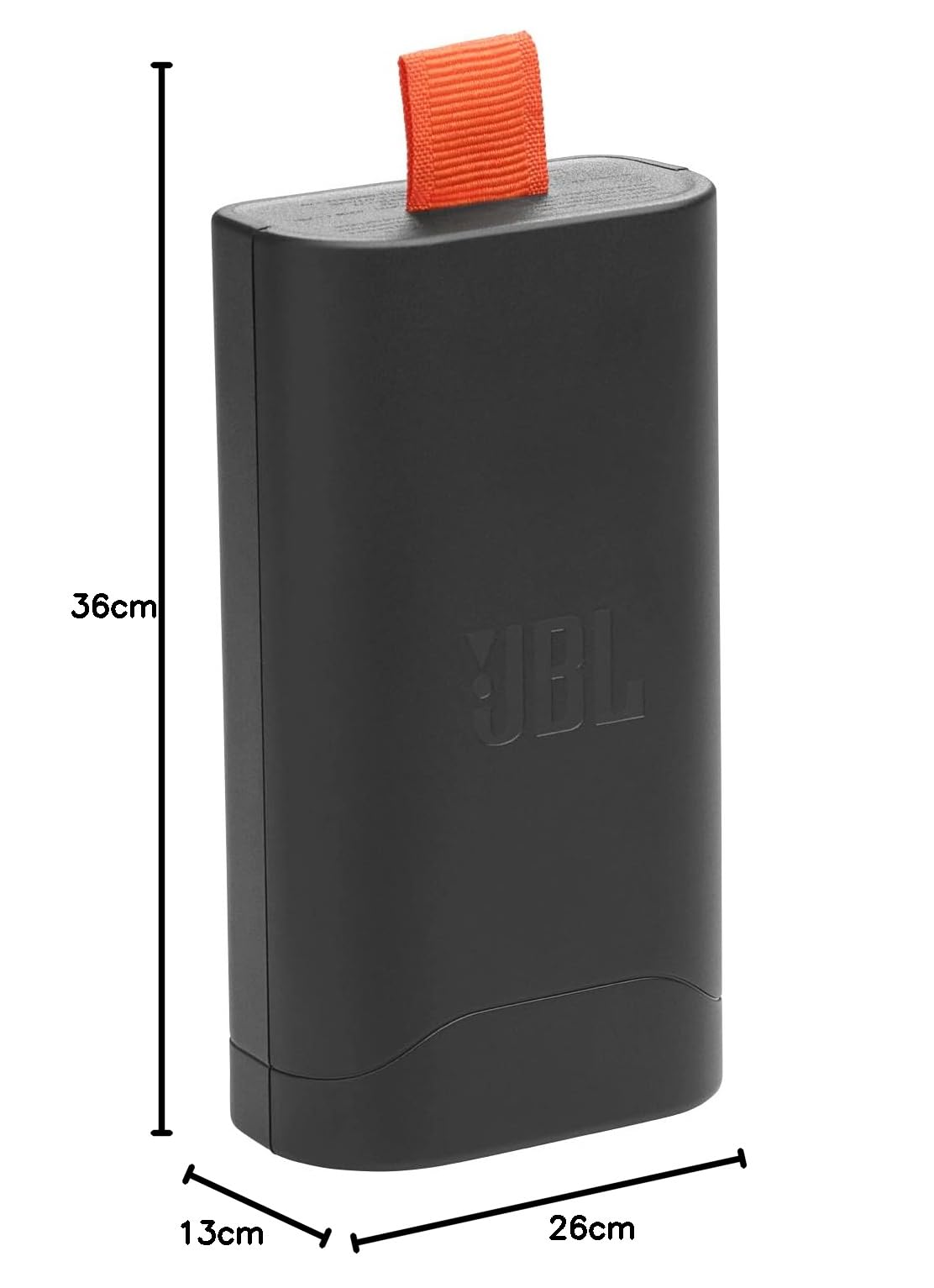JBL Bateria 200 z etui ładującym wyłącza się w ciągu kilku sekund, dzięki czemu głośnik JBL PartyBox może utrzymać imprezę dwa razy dłużej | Powerbank, gwarantowana jakość JBL – kompatybilny z PartyBox Club 120, Encore 2, Encore Essential 2 i On-The-Go 2