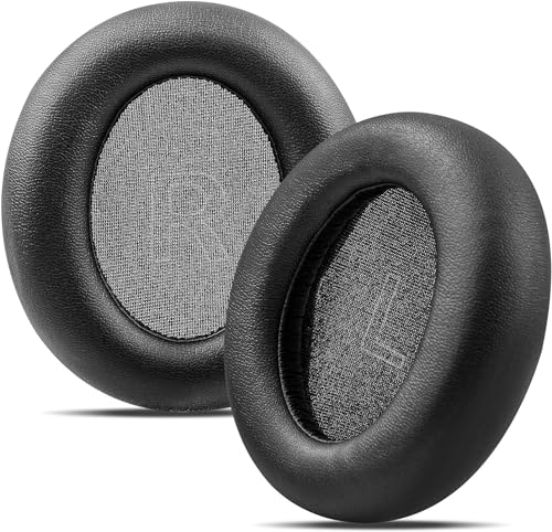 Replacement Earpads Cushions for Anker Soundcore Headphones Q30 and Anker Q35, Life Q30 Earpads Ear Cushions with Protein Leather Skin and Memory Foam Black