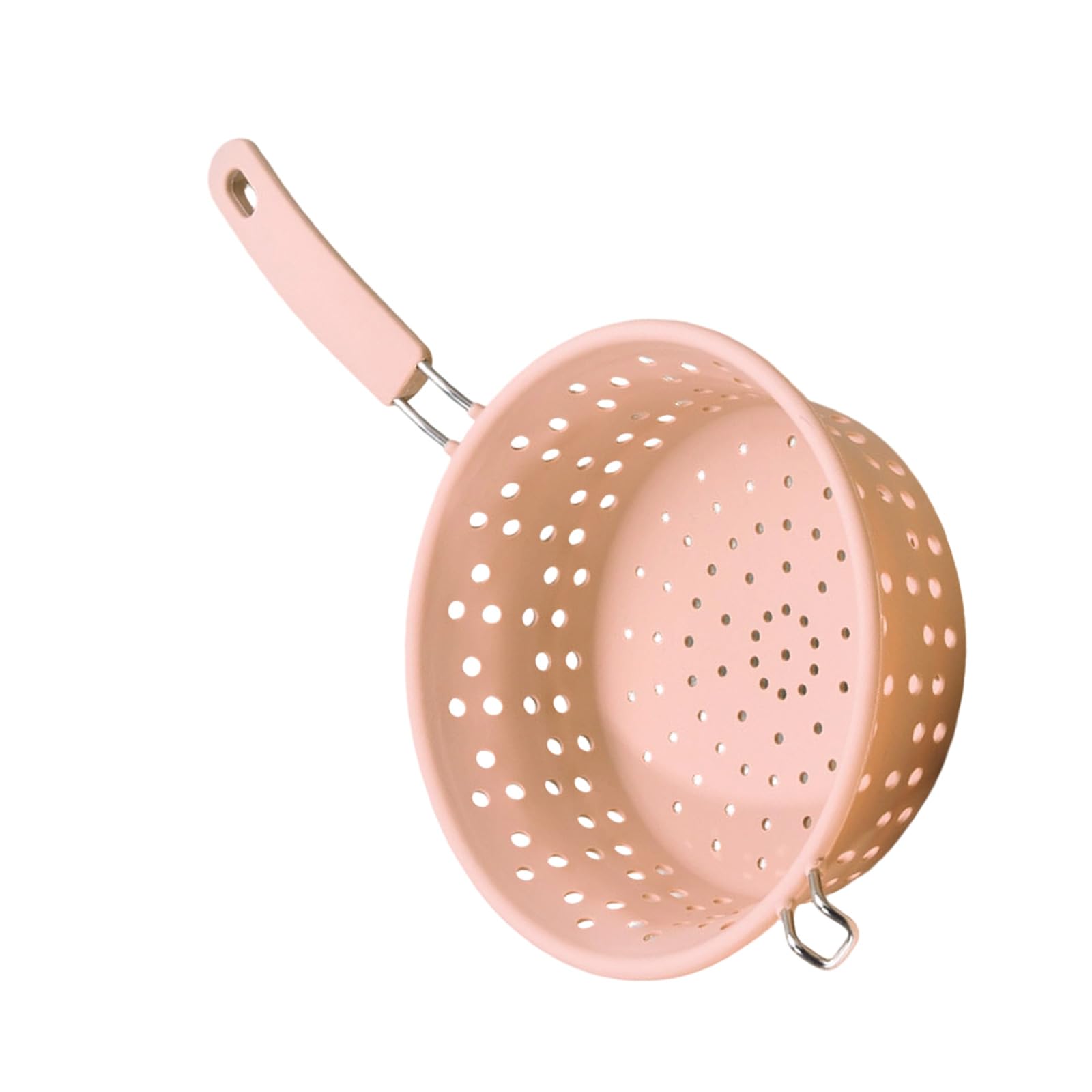 Hredyqw Silicone Nonslip Strainer With Nonrust Steel Meshes Easy Soup Strainer For Kitchens Cooking And Soup Filtering
