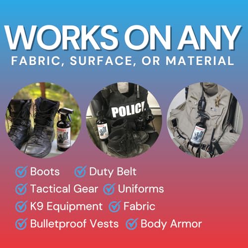 Arrest My Vest Military and Police Grade Odor Eliminating Spray for Body Armor Odor, Tactical Gear. Safe on K9's. Triple Pack of Assorted Fragrances 1 Midnight, 1 Stressless and 1 Night Shift Bottles