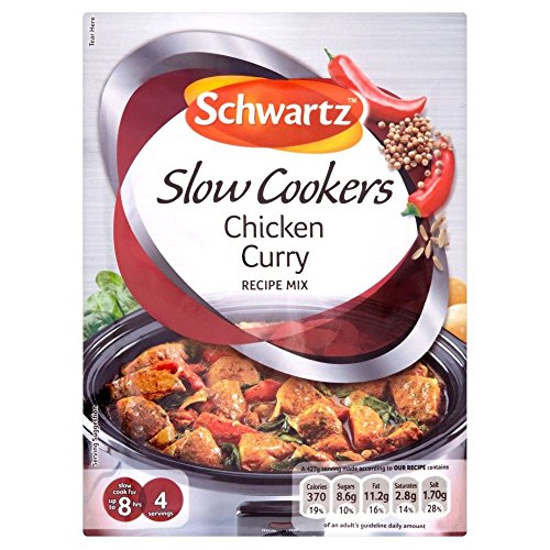 Schwartz mijoteuse Poulet Recette Curry Mix (33g) - Paquet de 2