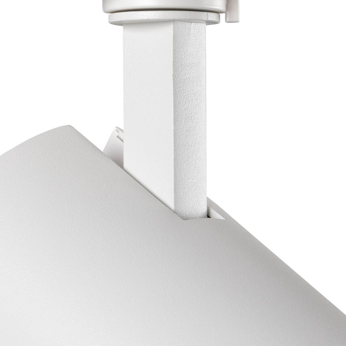 Qub Zoom LED Schienensystem – I-Form – 200cm – 3x Spots – 3-Phasen – Deckenstrahler Weiß – Einstellbare Helligkeit 20W/25W/30W – Farbtemperatur 2700K/3000K/4000K (Warmweiß bis Tageslichtweiß)