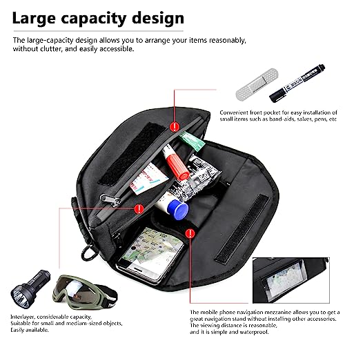 Bolsa impermeable para manillar de motocicleta Tenere 700 2019-2024 miniatura 4