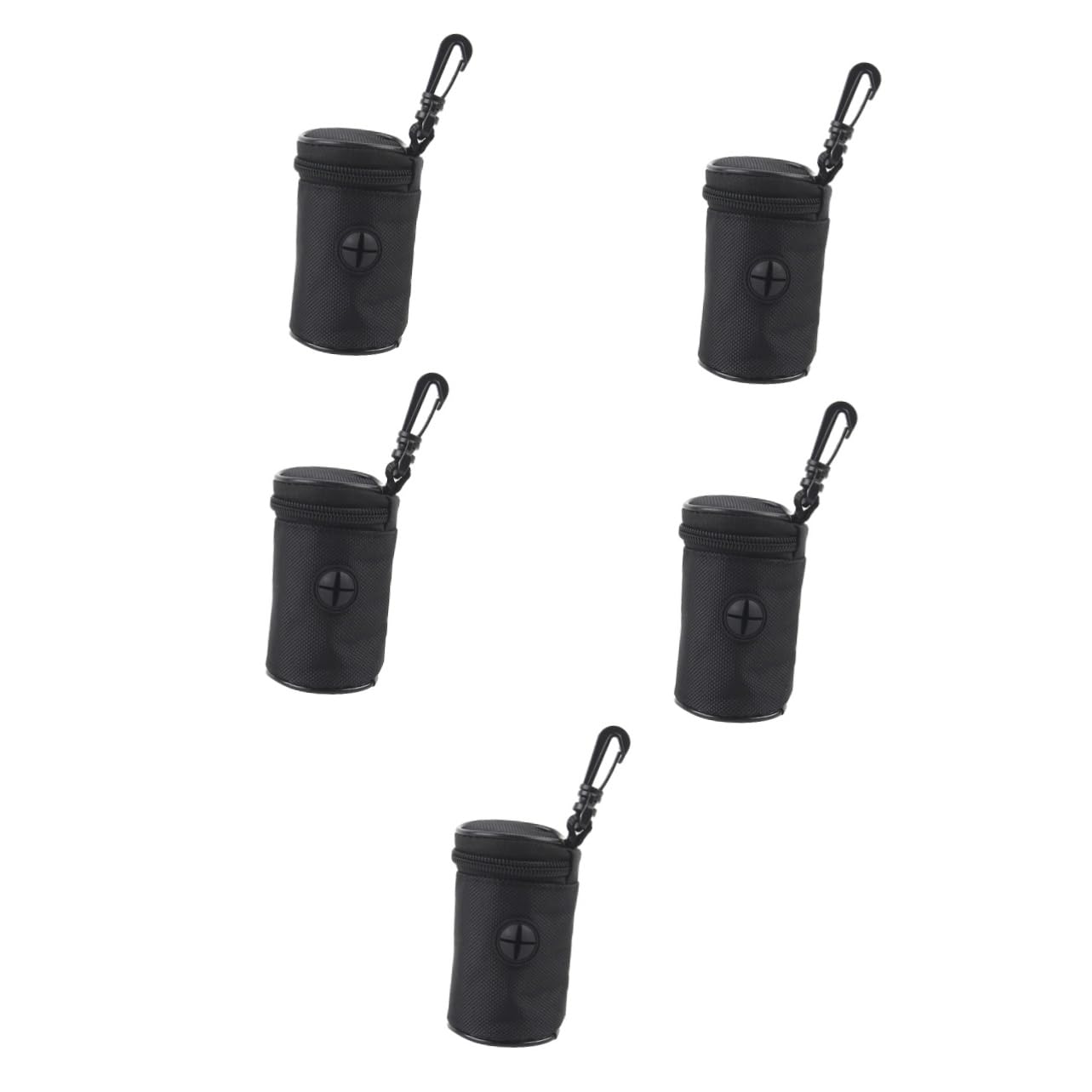INOOMP 5pièces Porte- à Déjections Canines Léger Avec Support De Rangement Accessoire Pratique Pour Promener Votre Chien Compatible Laisse à Main