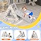 Siairo Indoor Klettergerüst für Kleinkinder, Baby-Kletterspielzeug, Dreieck Klettergerüst mit Rutsche & Klettern, Montessori Klettergerüst, Maximale Tragfähigkeit 60 kg (PPJ002)