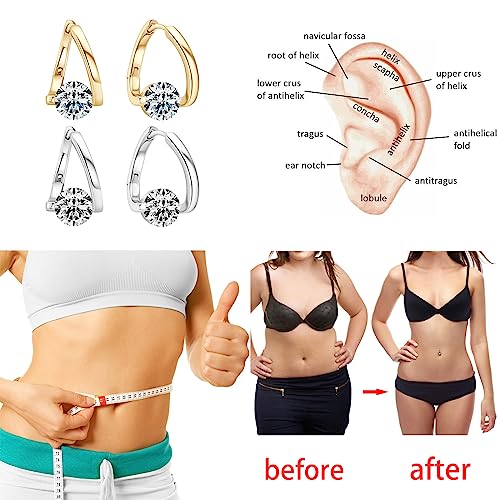 Lymphatic Earrings for Women Histone Lymphvity Drainage Earrings Magnetotherapy Germanium Lymphatic Activity Hoop Earrings Jewelry Gifts3