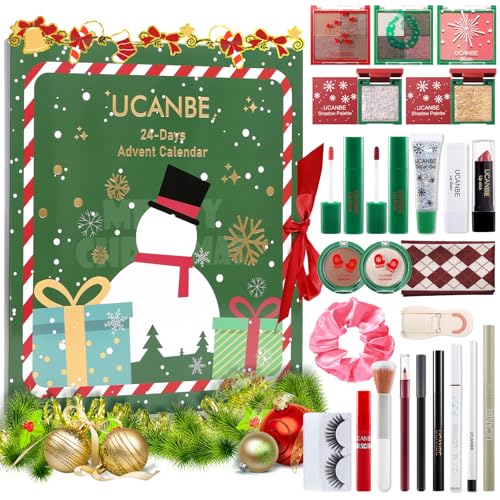 UCANBE Makeup Advent Calendar 2025 for Women Teens Girls, 24