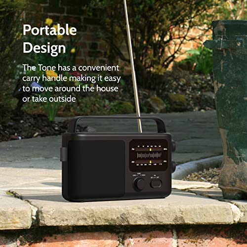 Radio portátil AM/FM i-box Tone con alarma y recepción clara miniatura 4