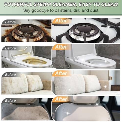 Handheld Steam Cleaner, Portable Steamer for Cleaning with 18PCS Accessories - image 8