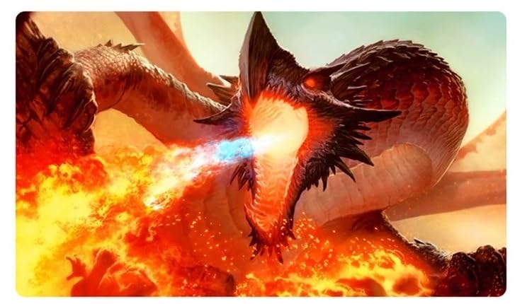 Tappetino da gioco premium con dragone, Magic The Gathering, collezione definitiva