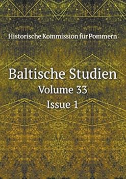 Paperback Baltische Studien Volume 33 Issue 1 [German] Book