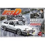 青島文化教材社(AOSHIMA) 1/24 頭文字Dシリーズ No.14 藤原拓海 AE86トレノ ドライバーフィギュア付 プラモデル