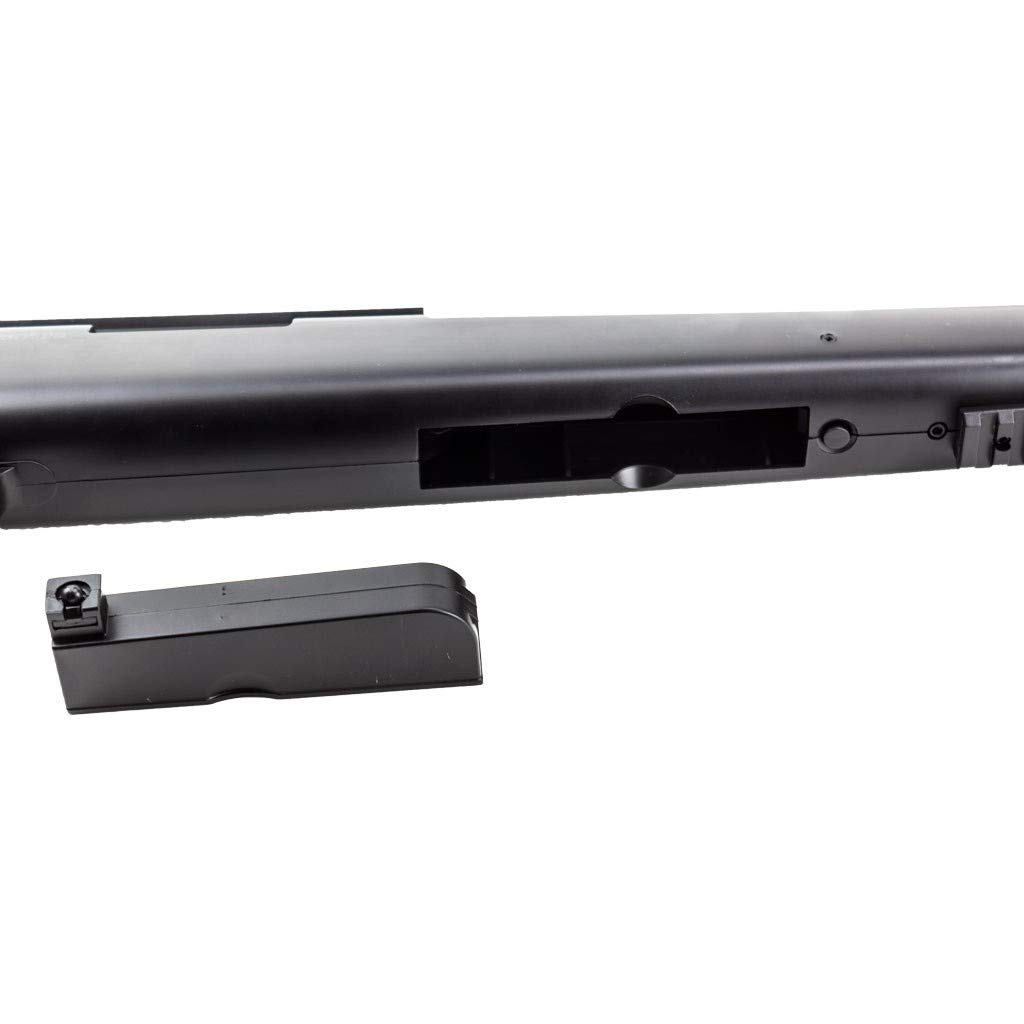 PACK Double Eagle Fucile Softair Sniper Manuale a Molla M52 - Potenza: 1 Joule, Colore:Nero