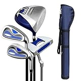 Bequem Golf Putter Komplettes Übungsgolfschlägerset Herren-Semi-Set Pole Exerciser Golf Einsteigerset für Kinder Kinder 3-12 Jahre dauerhaft (Farbe : One Color, Größe : S4)