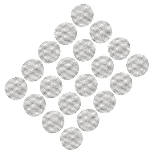 ifundom 20 Piezas Almohadillas de Drenaje para Macetas de Rejilla Plástica para Bonsáis y Jardinería Previene Filtraciones para Exteriores de Seguro y Duradero