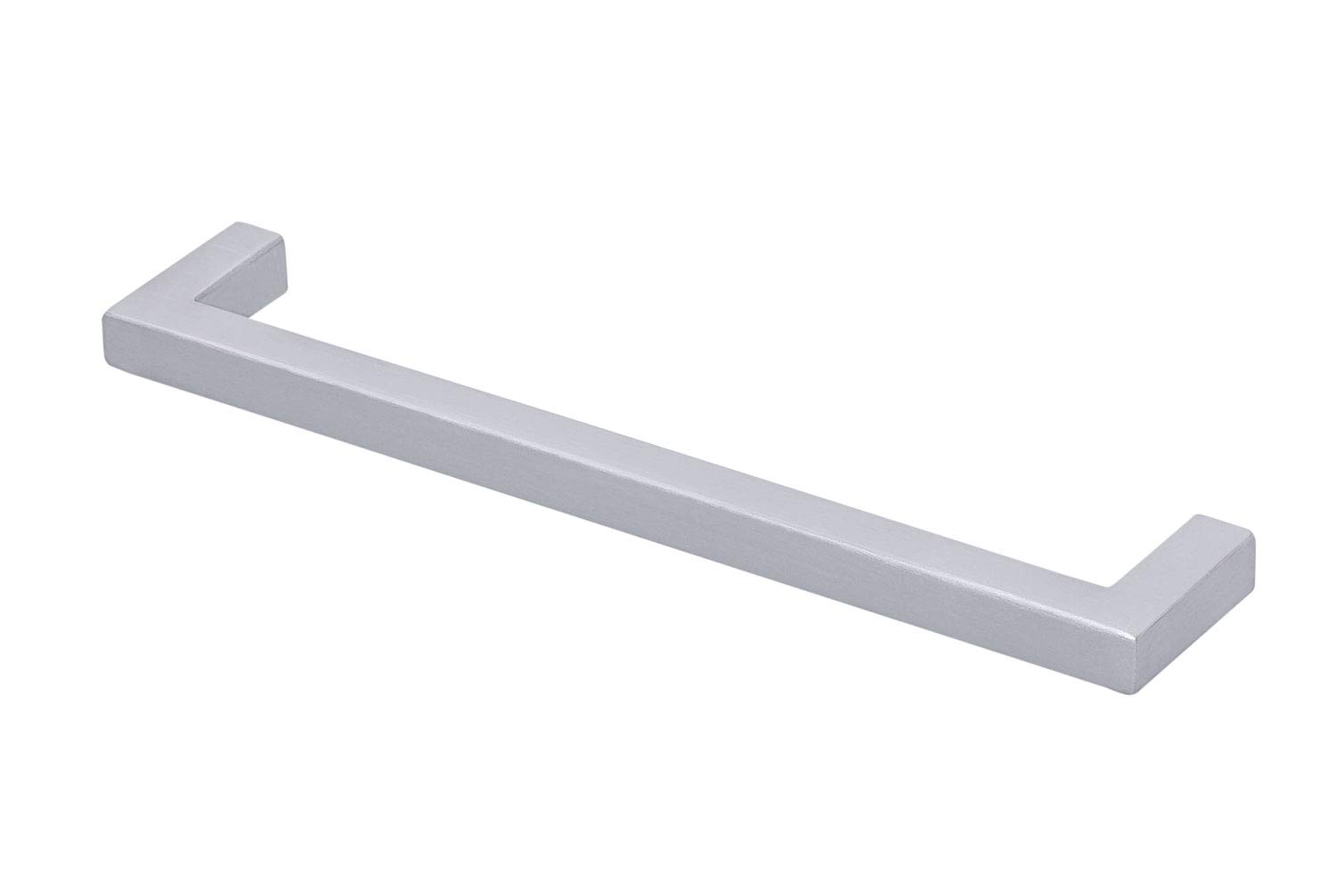 Maniglia Armadio Quadrata In Acciaio Inox - Design Moderno, 462 X 14 X 448 Mm - Per Cucine E Mobili