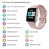 Fitpolo Fitness Tracker with Heart Rate Monitor, Smart Watch 1.3 inches Color Touch Screen IP68 Waterproof Step Calorie Counter Sleep Monitoring Pedometer Watches Activity Tracker for Women Men Kids