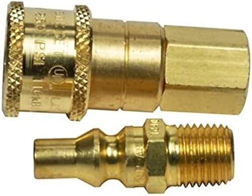 Mr. Heater Juego de conectores rápidos de propano o gas natural 14 y conector de flujo de exceso