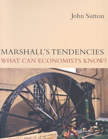 Buy Marshall's Tendencies: What Can Economists Know? — BookShops.in