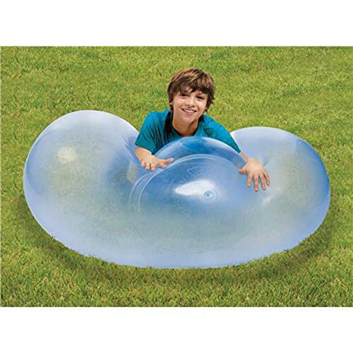 Wubble the Amazing Tear Resistant Super Bubble Ball Boing Blue - Thumbnail 2