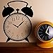 YBHNB Autocollant en Vinyle Motif Réveil À L'Ancienne, Décalcomanie d'art Mural Horloge, Décoration D'Intérieur pour Chambre d'enfant Bébé, Appareils Ménagers Lr46