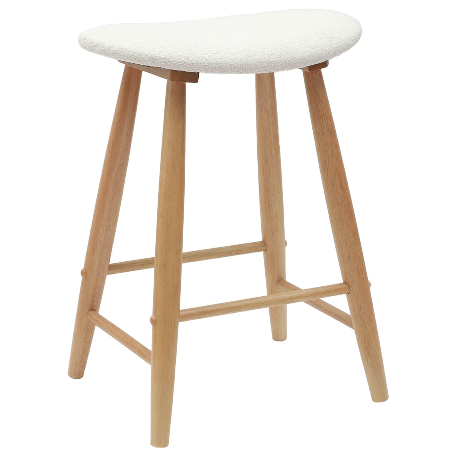 Chaises de Salle à Manger 2 Pcs Naturel 46 x 37 x 63 cm