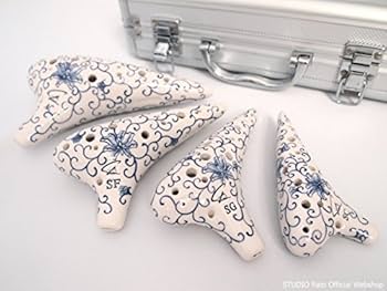 フォーカリンク　オカリナ4本セット　青花瓷モデル 楽天市場】Focalink（フォーカリンク） オカリナ アルトC管