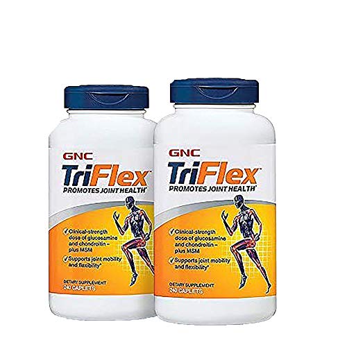 GNC TriFlex, Twin Pack, 240 Caplets per Bottle, Promotes Joint Health