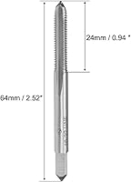 Vista 2 de uxcell Macho de la máquina #10-32 UNF rosca 2B clase 3 flautas alta velocidad tornillo roscado herramienta de roscar 2 unids