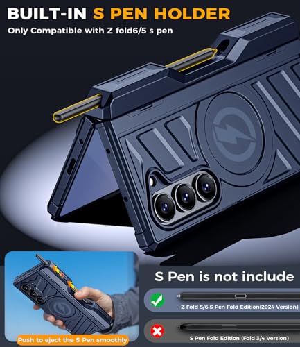 Protection intégrale 360 Galaxy Z Fold 6 coque premium compatible Magsafe - 4