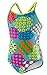 Speedo Big Girls' 1-piece Swimsuit-Happy Flowers (7)