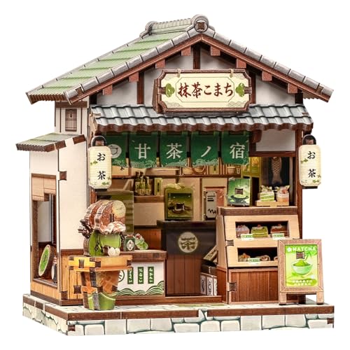 Loisirs Créatifs & Déco Cadeau : Puzzle 3D Kyoto Matcha Cottage CUTEBEE pour Adulte Passionné