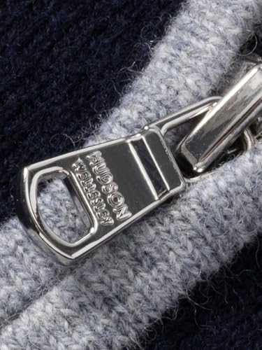 Quarter-Zip 100% Merino Wool Sweater for Men Mock Neck Pullover Contrast Trim Casual Long Sleeve Knit Tops4