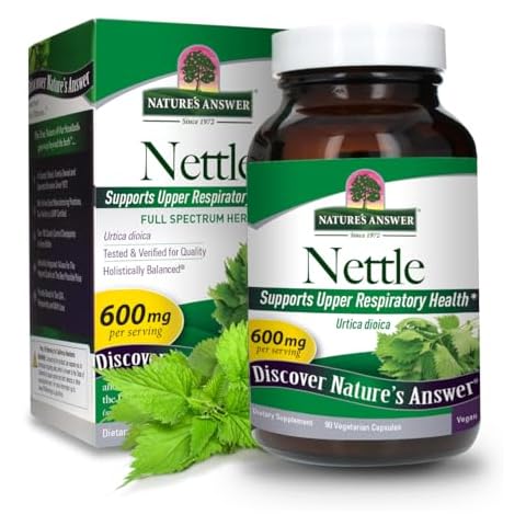 Nature's Answer Nettle Leaf Capsules Cover