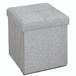 Foldable Storage Ottoman...